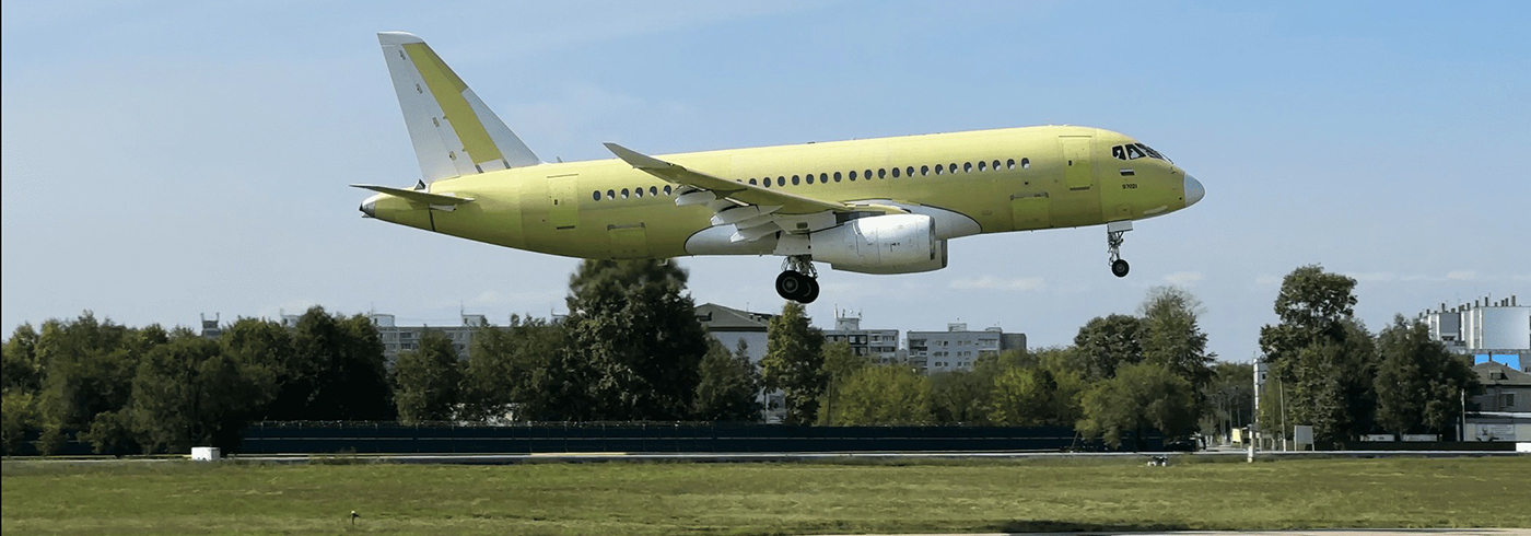 Самолет SJ-100
© Пресс-служба Ростеха | rostec.ru