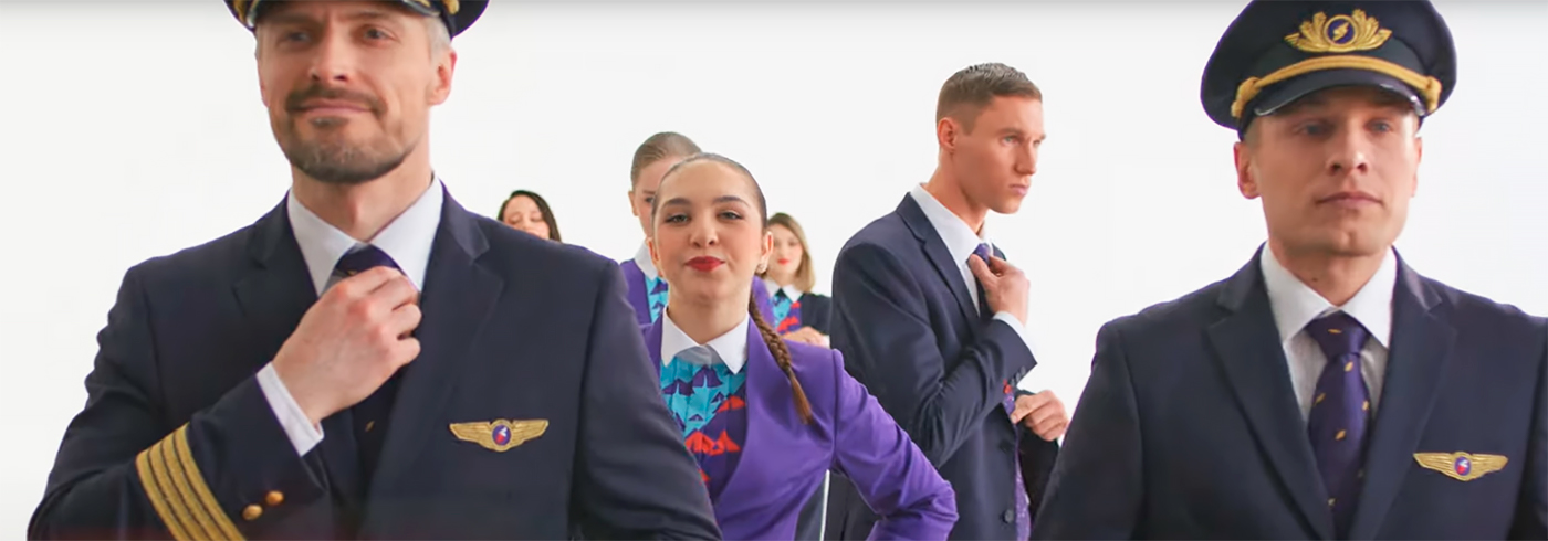 Новая форма экипажей авиакомпании "Смартавиа"