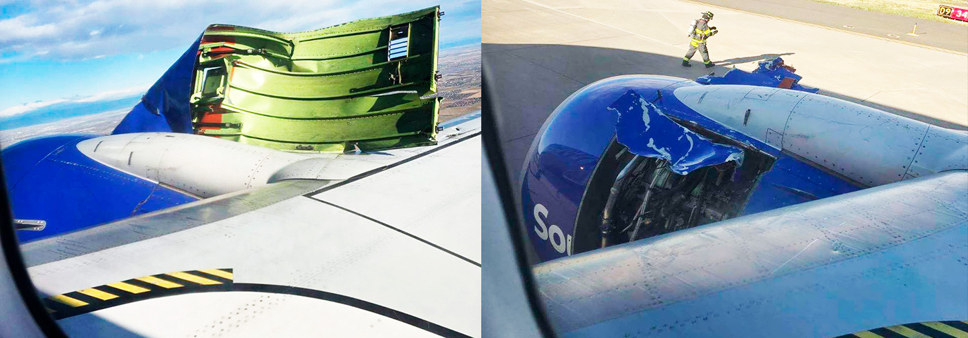 Фото сделал один из пассажиров аварийного рейса